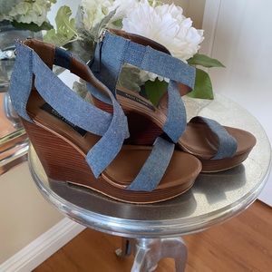 Blue Jean Wedges
